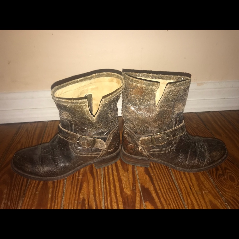 Sendra distressed ankle boot
